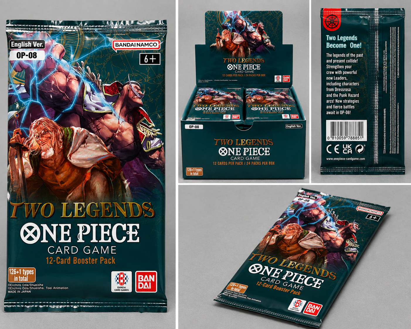 One Piece Card Game OP-08 Two Legends Booster Pack – English Version
