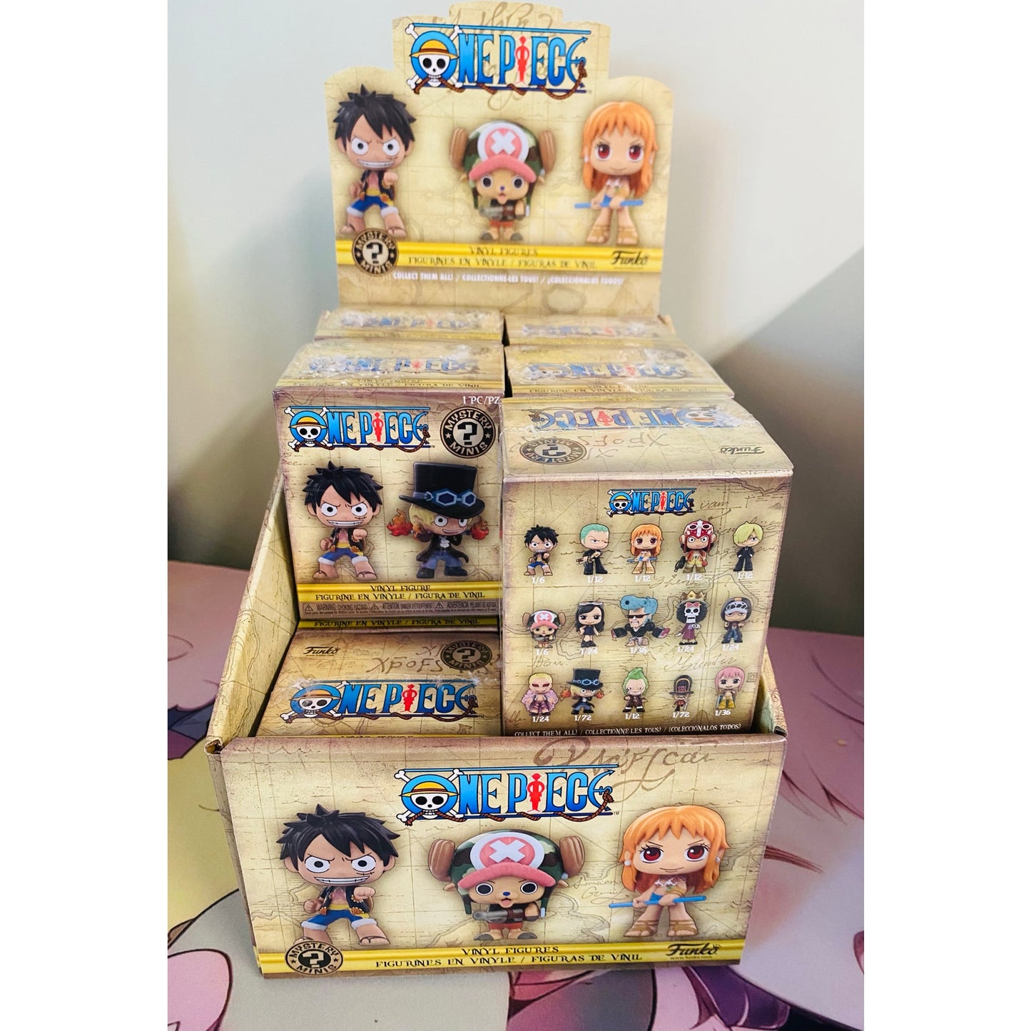 Funko Mystery Minis One Piece Vinyl Figures