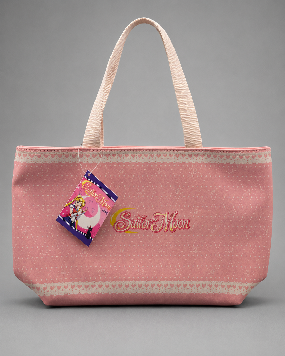Sailor Moon Pink Insulated Lunch Tote Bag Sailor Guardians Great Eastern Entertainment