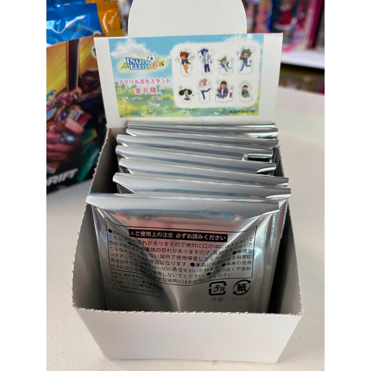 Acrylic Puchi Stand Inazuma Eleven 13 Spring Ver. GraffArt Illustration Blinds