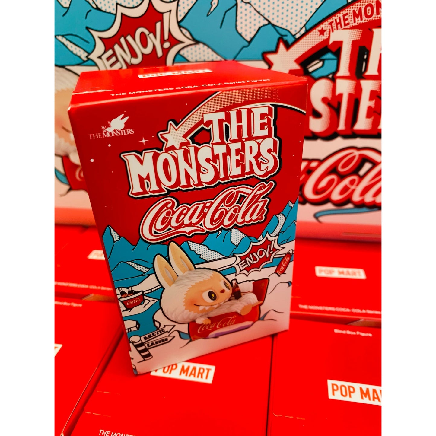 POP MART The Monsters Labubu Coca-Cola Series Blind Box Figures