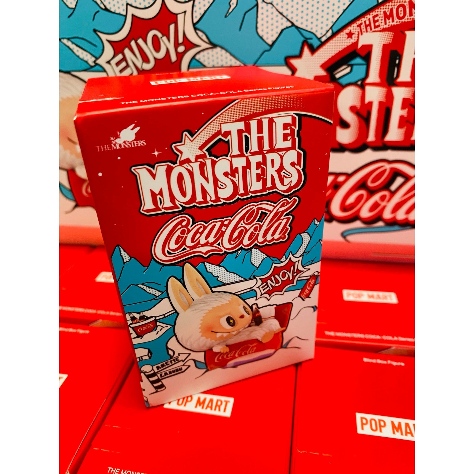 POP MART The Monsters Labubu Coca-Cola Series Blind Box Figures