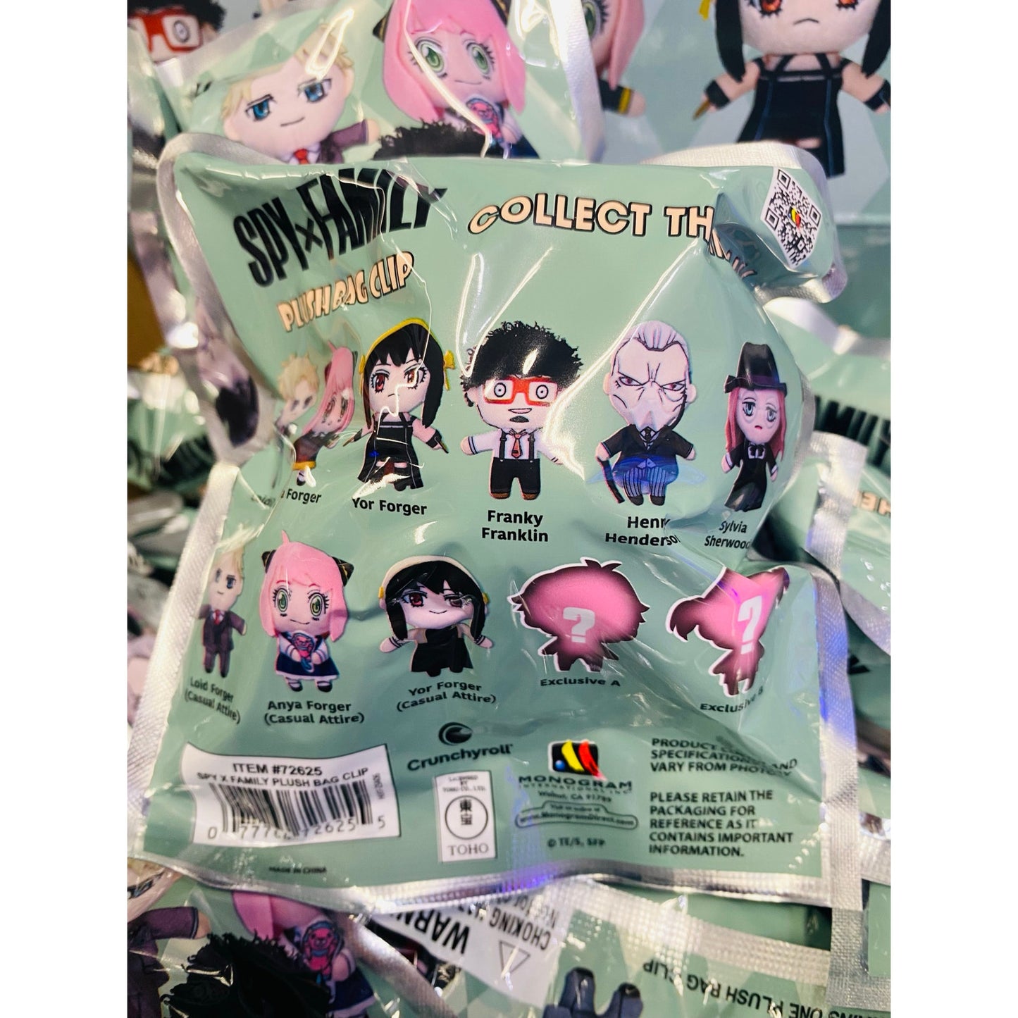 Spy x Family Plush Bag Clip Blind Bag