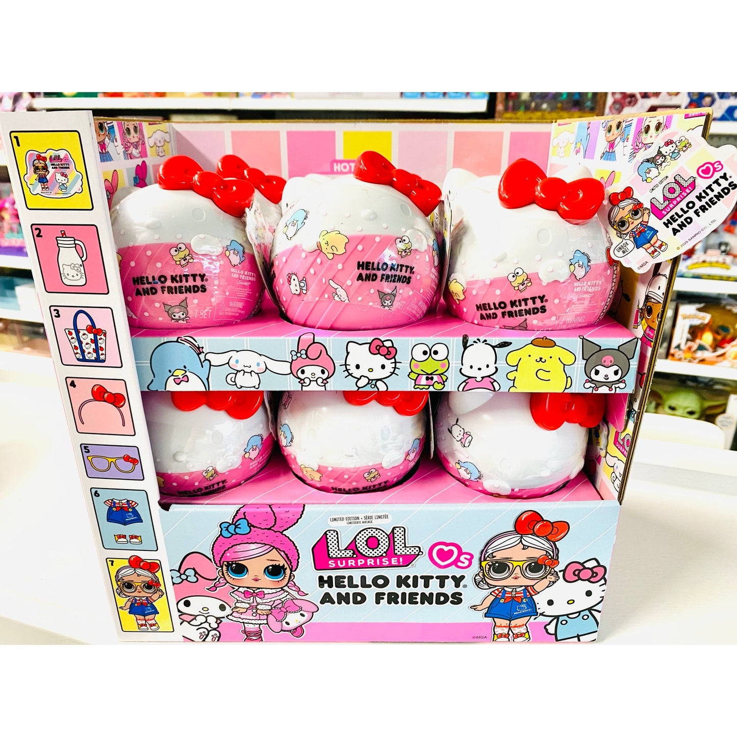L.O.L Surprise Loves Hello Kitty & Friends Tots Core Characters Mystery Ball