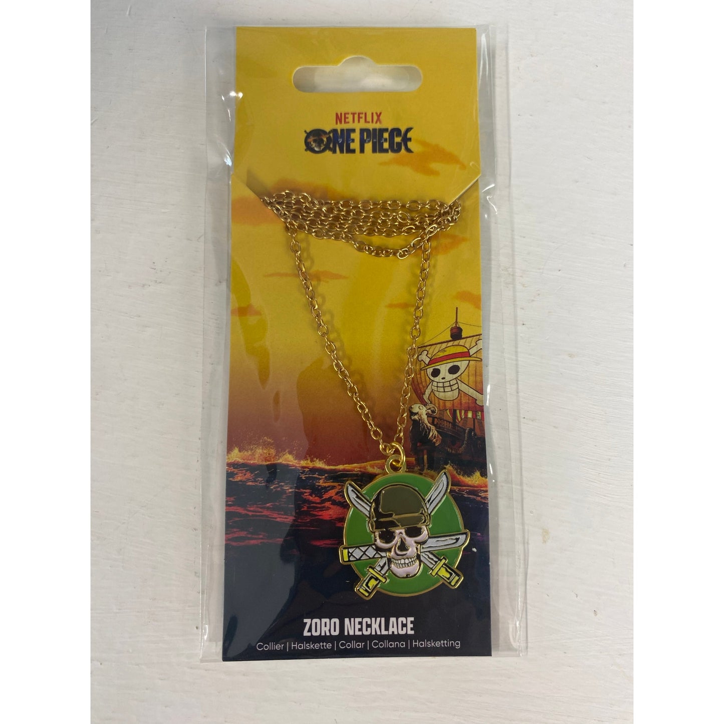 ONE PIECE Netflix Necklace Roronoa Zoro