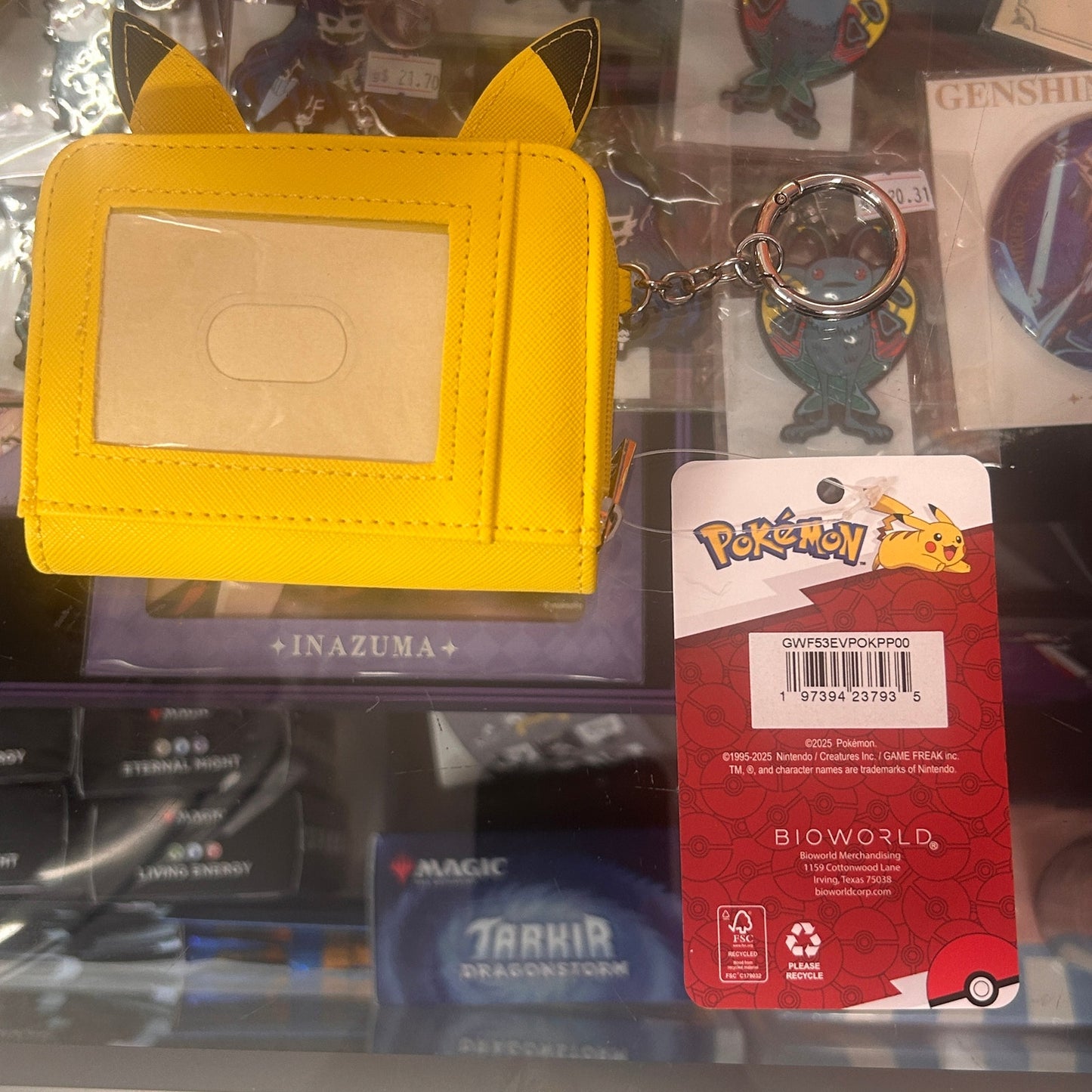 Pokémon Pikachu Mini Zip Around Wallet