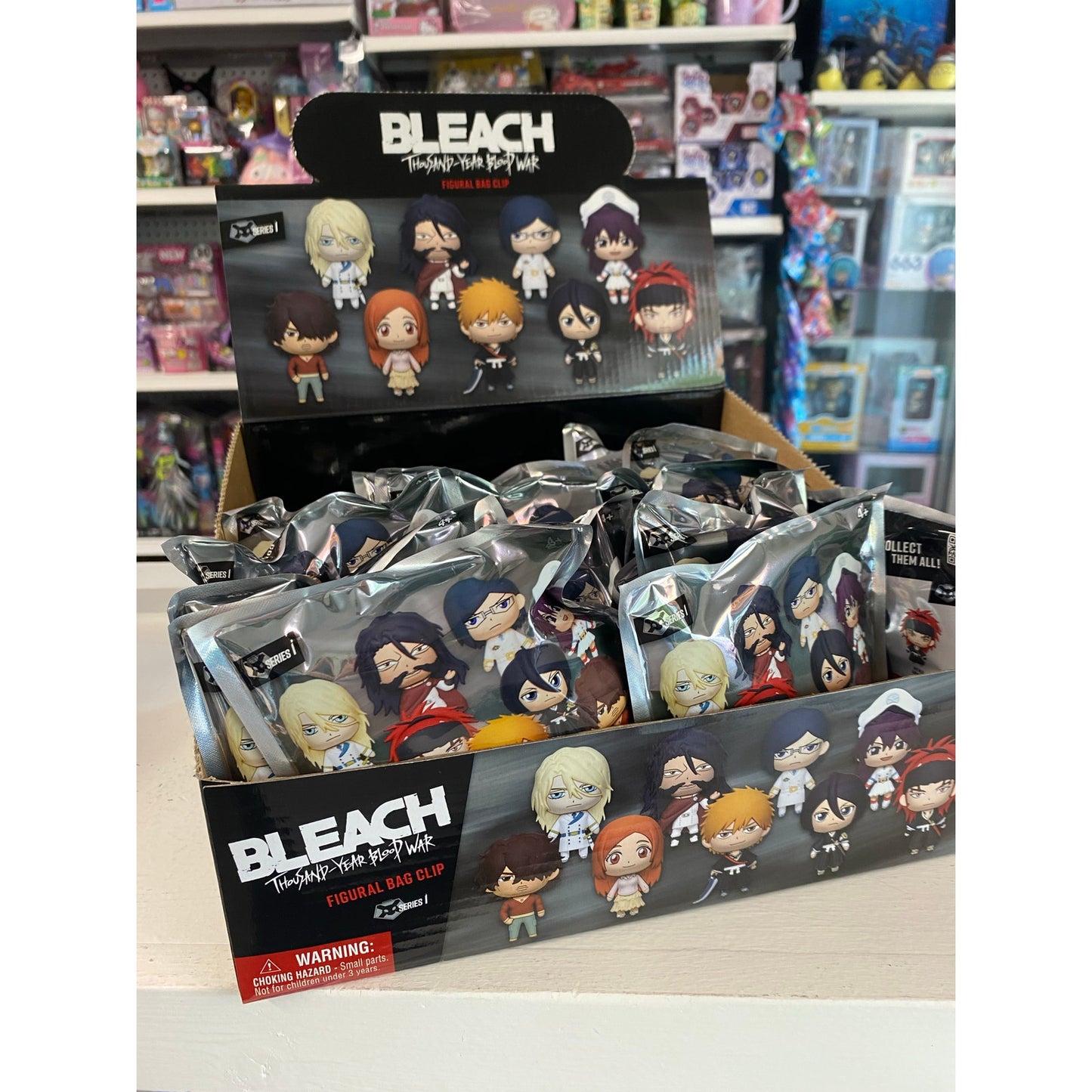 Bleach Thousand-Year Blood War 3D Foam Bag Clip