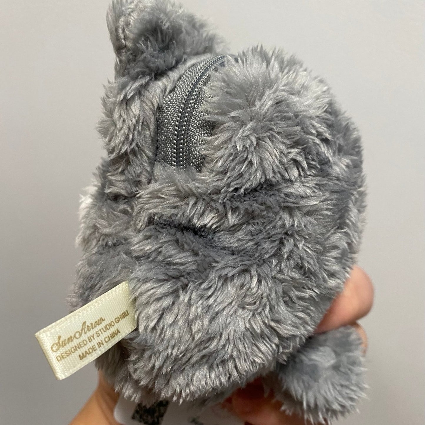 Plush Totoro Zippered Coin Purse