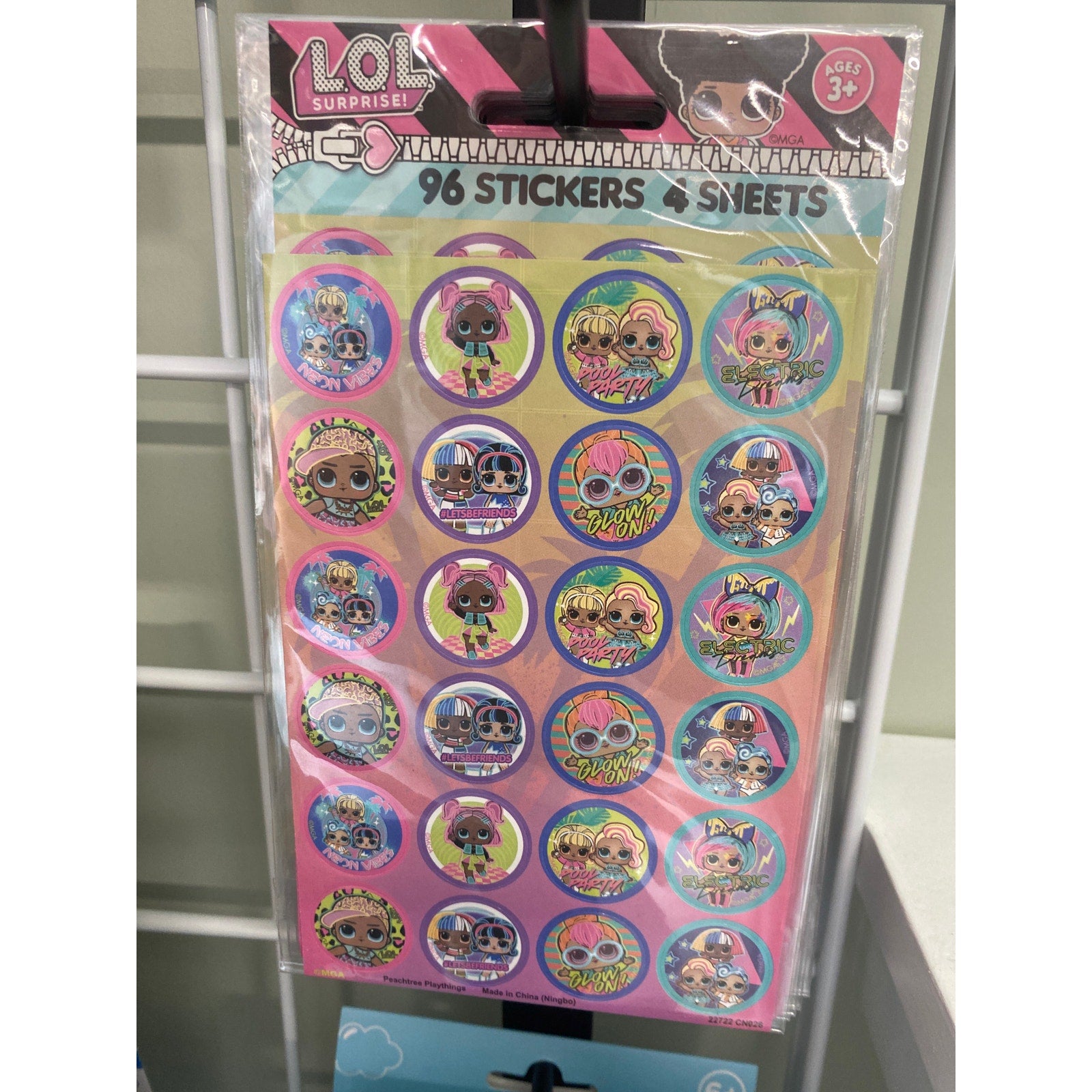 LOL 96ct Sticker Set