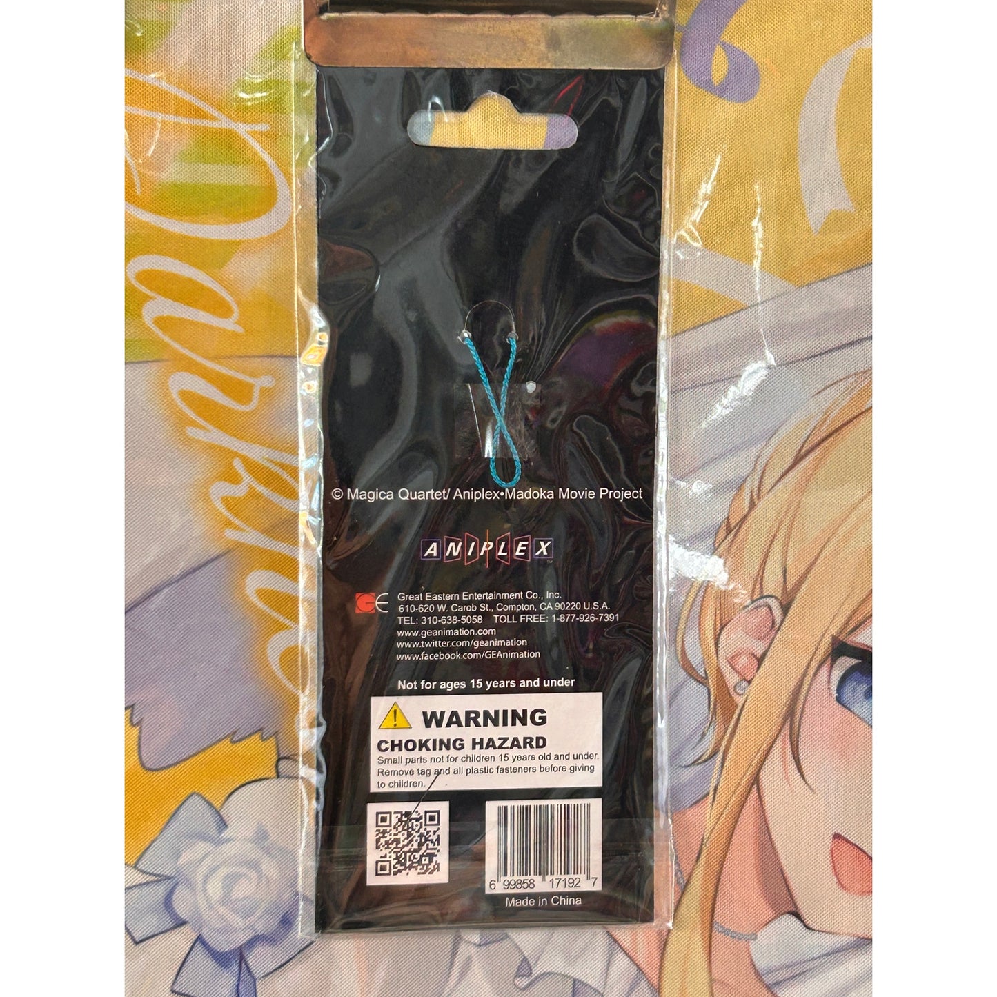Puella Magi Madoka Magica Mami Tomoe Star Cell Phone Charm Strap