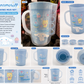 Cinnamoroll Stacking Mug Set – Blue Plastic Cups with Handle | Sanrio Drinkware