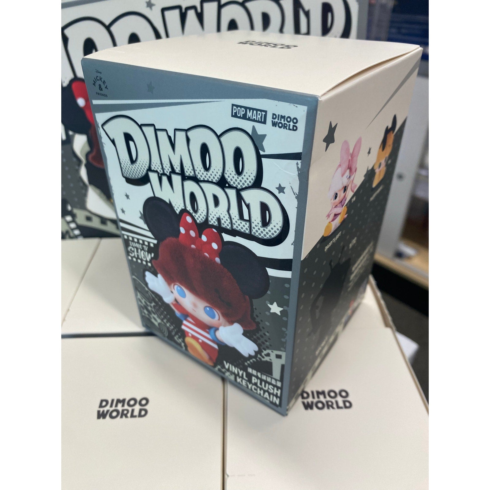 Dimoo World x Disney Vinyl Plush Keychain Pendant Blind Box