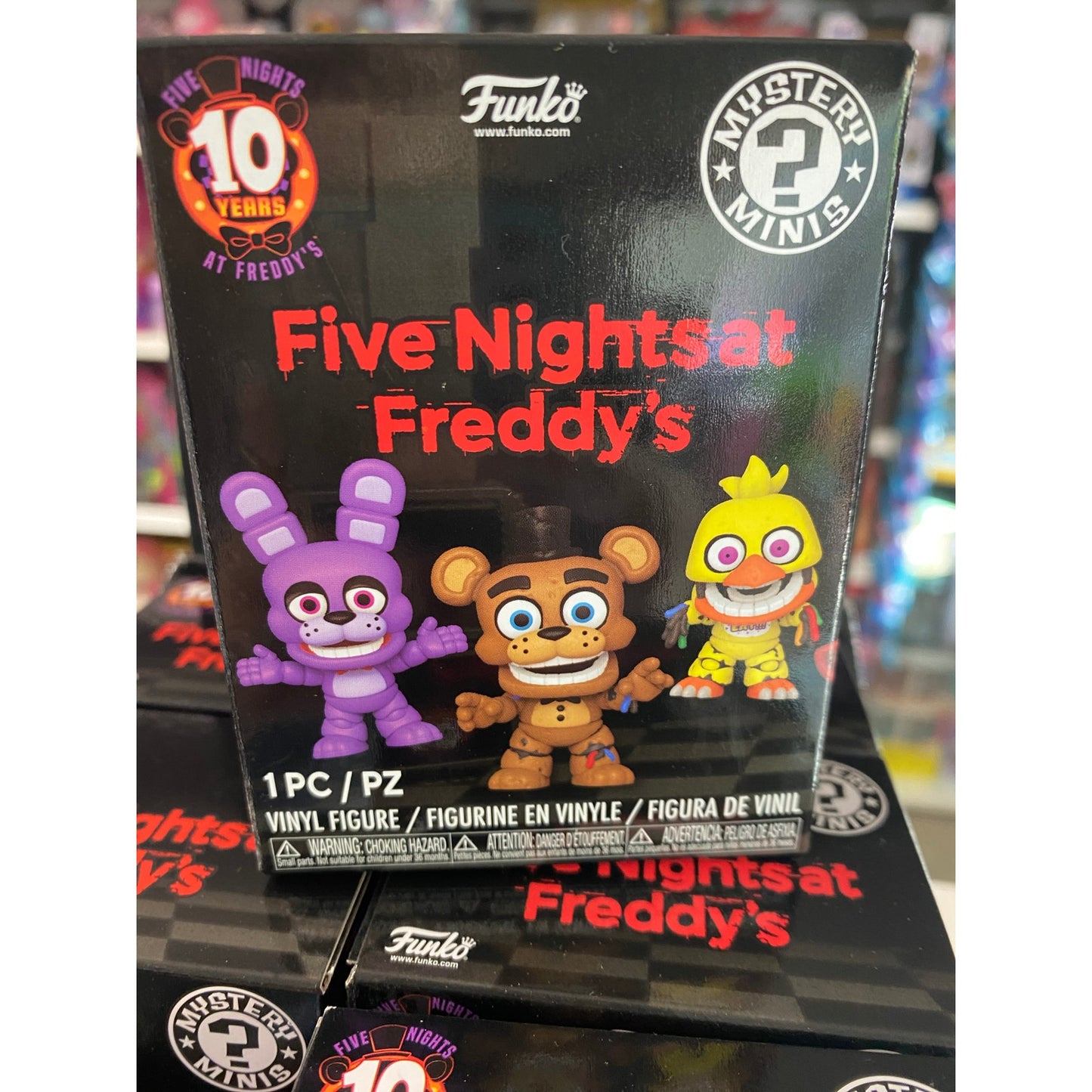 Five Nights at Freddy's 10th Anniversary Funko Mystery Mini Figures