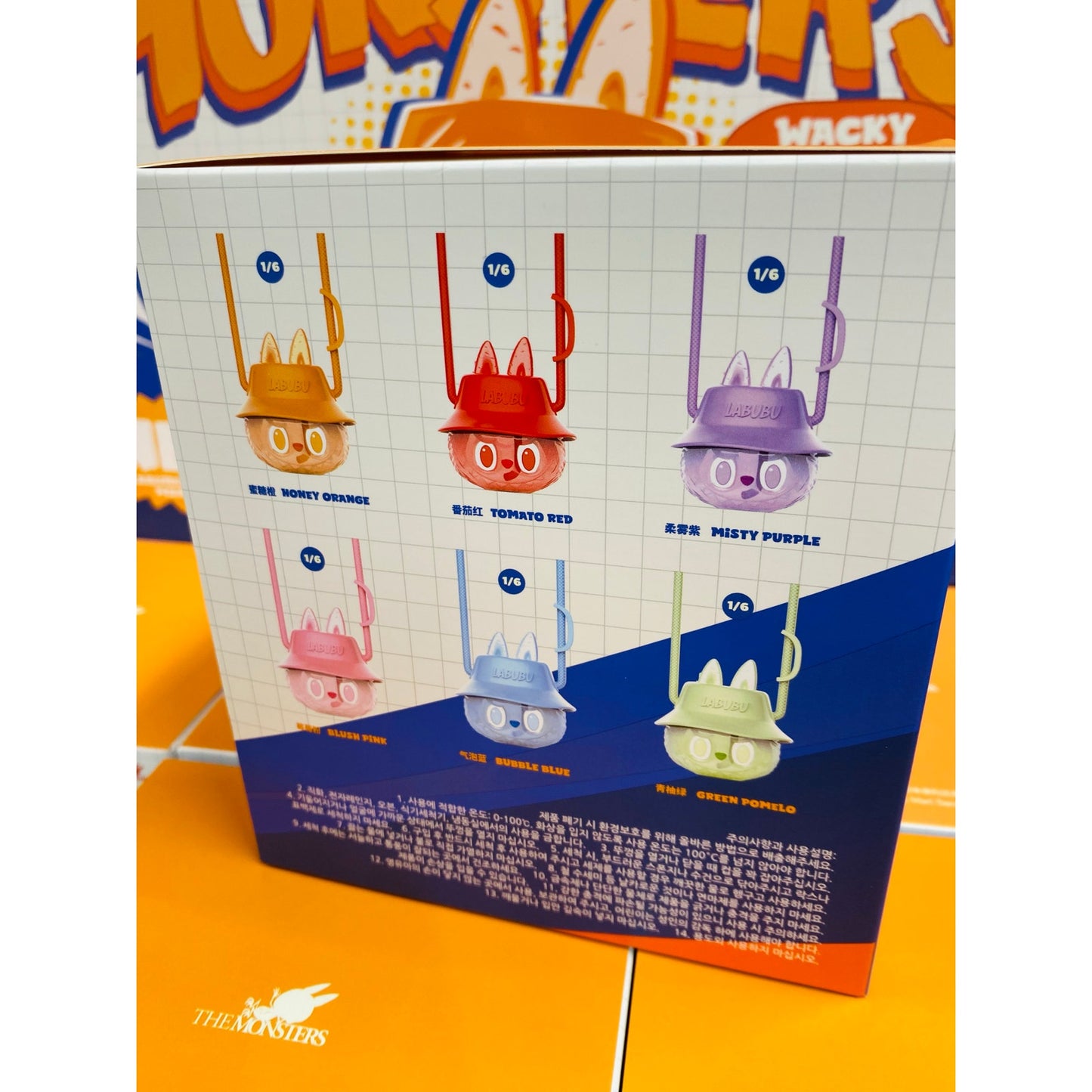 POP MART The Monsters Labubu Wacky Mart Series Blind Box Tumbler Cups