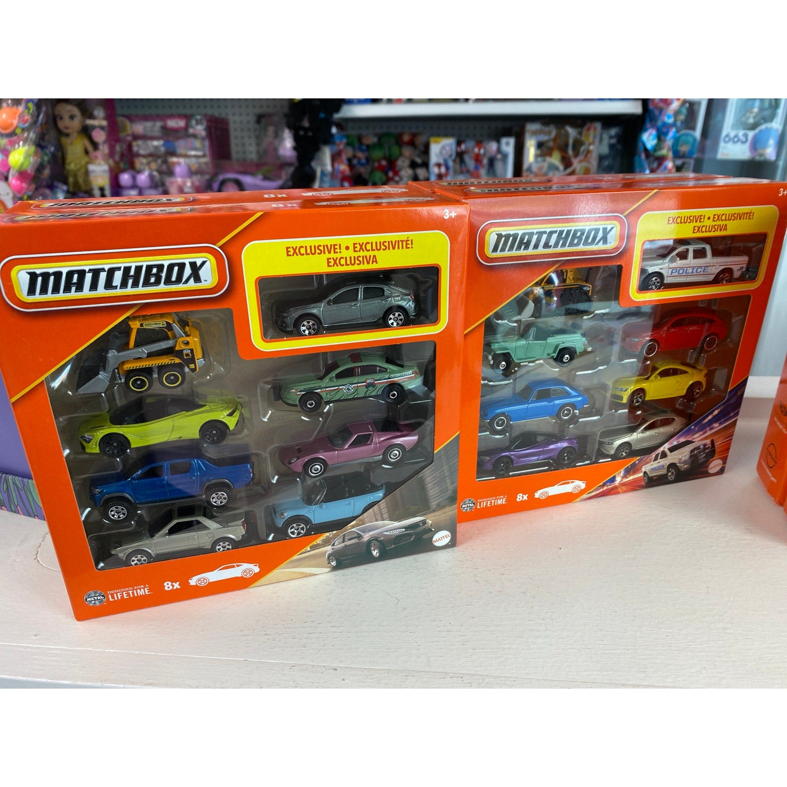 Matchbox 1:64 Scale 2025 Wave 1 Die-Cast Vehicle 8-pk
