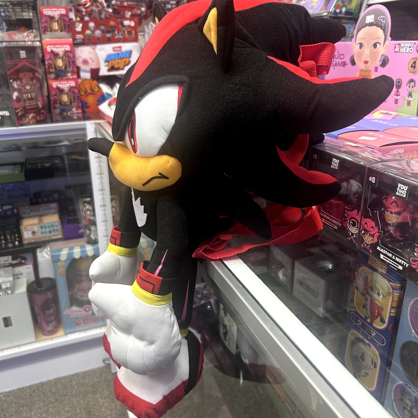 Sonic The Hedgehog Plush Backpack