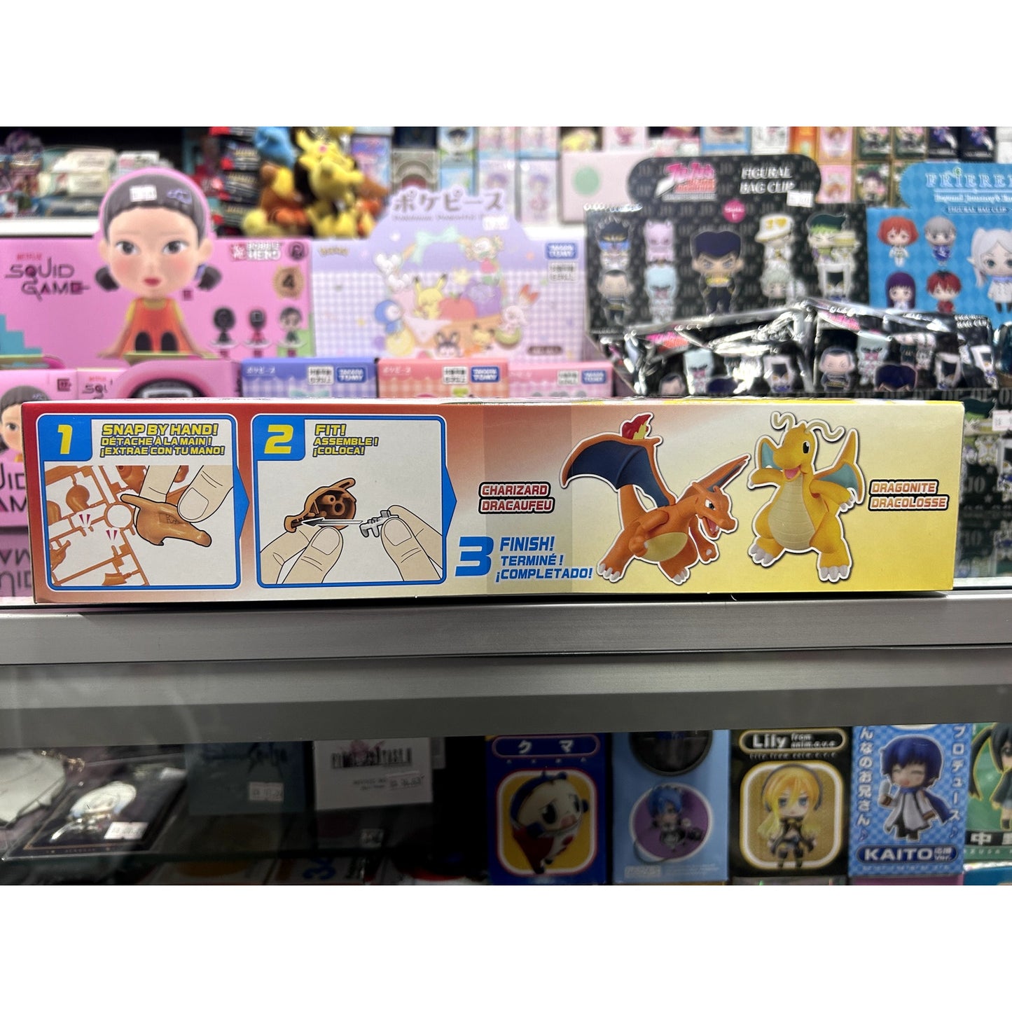 Pokemon Charizard& Dragonite / Dracaufea& Dracolosse Model Kit