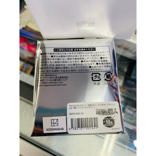 Acrylic Puchi Stand Attack On Titan 34/ Cat Ver Mini Illustration