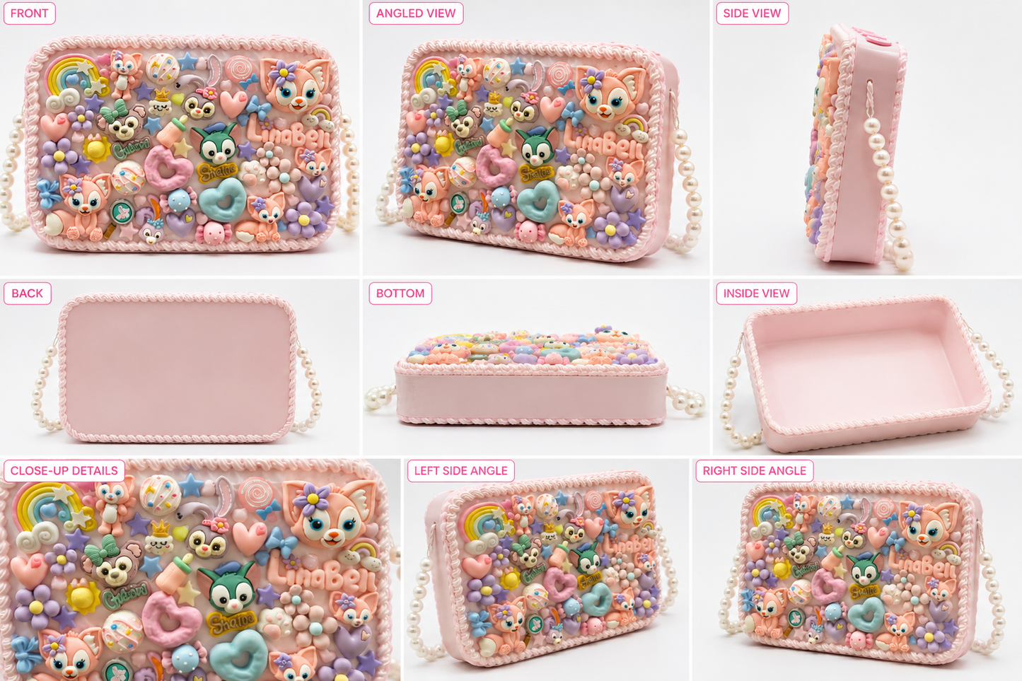 Kawaii Handmade Decorative Trinket Tray Organizer