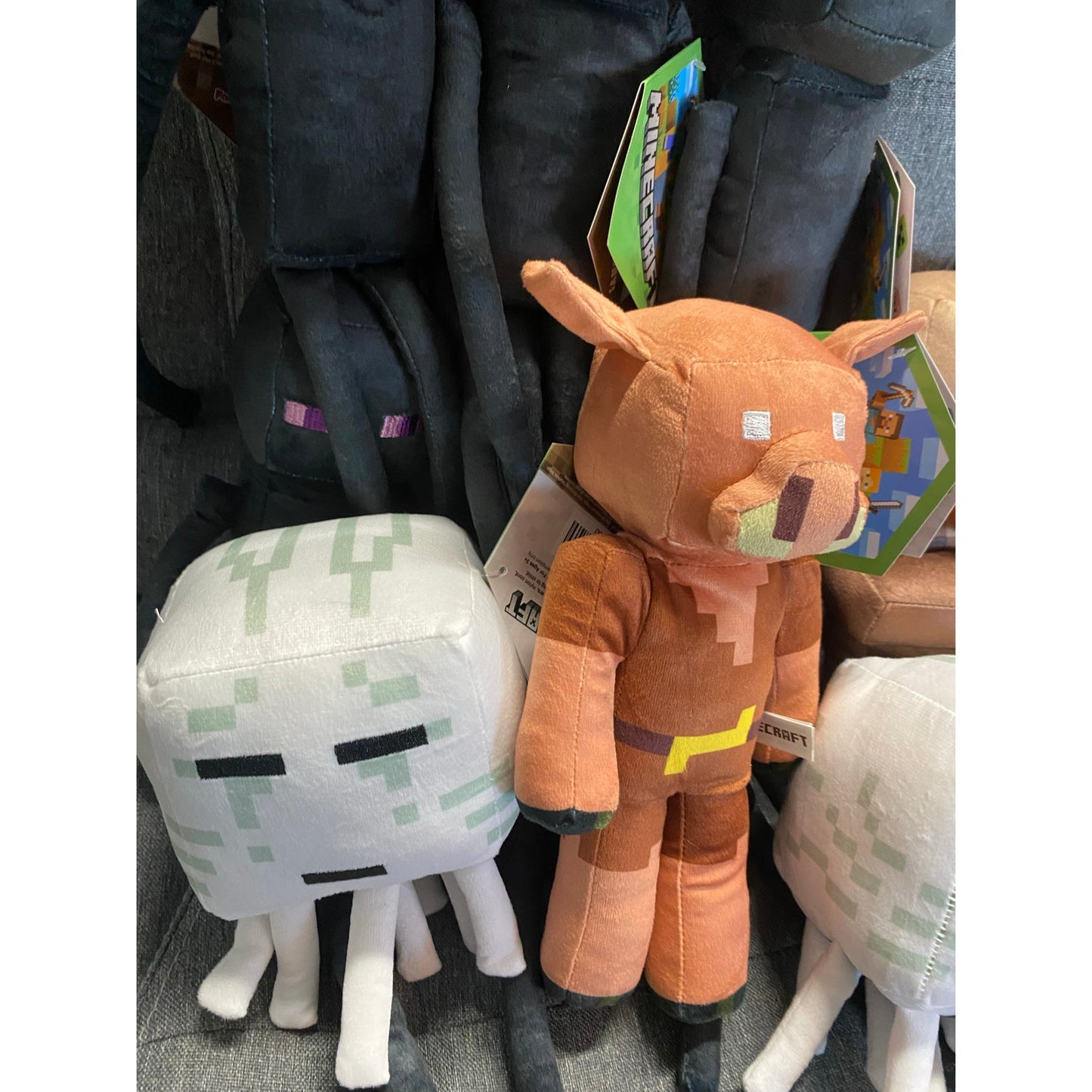 Minecraft Plushies 6-9"