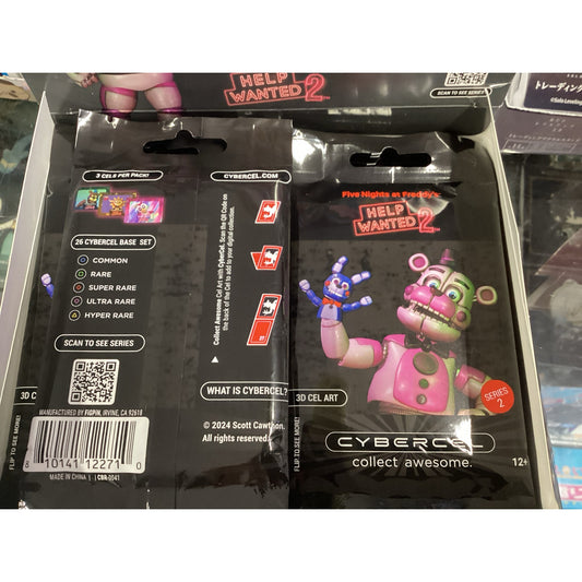 Five Nights At Freddy’s Help Wanted 2 3D CYBERCEL Art Card 3-Pack