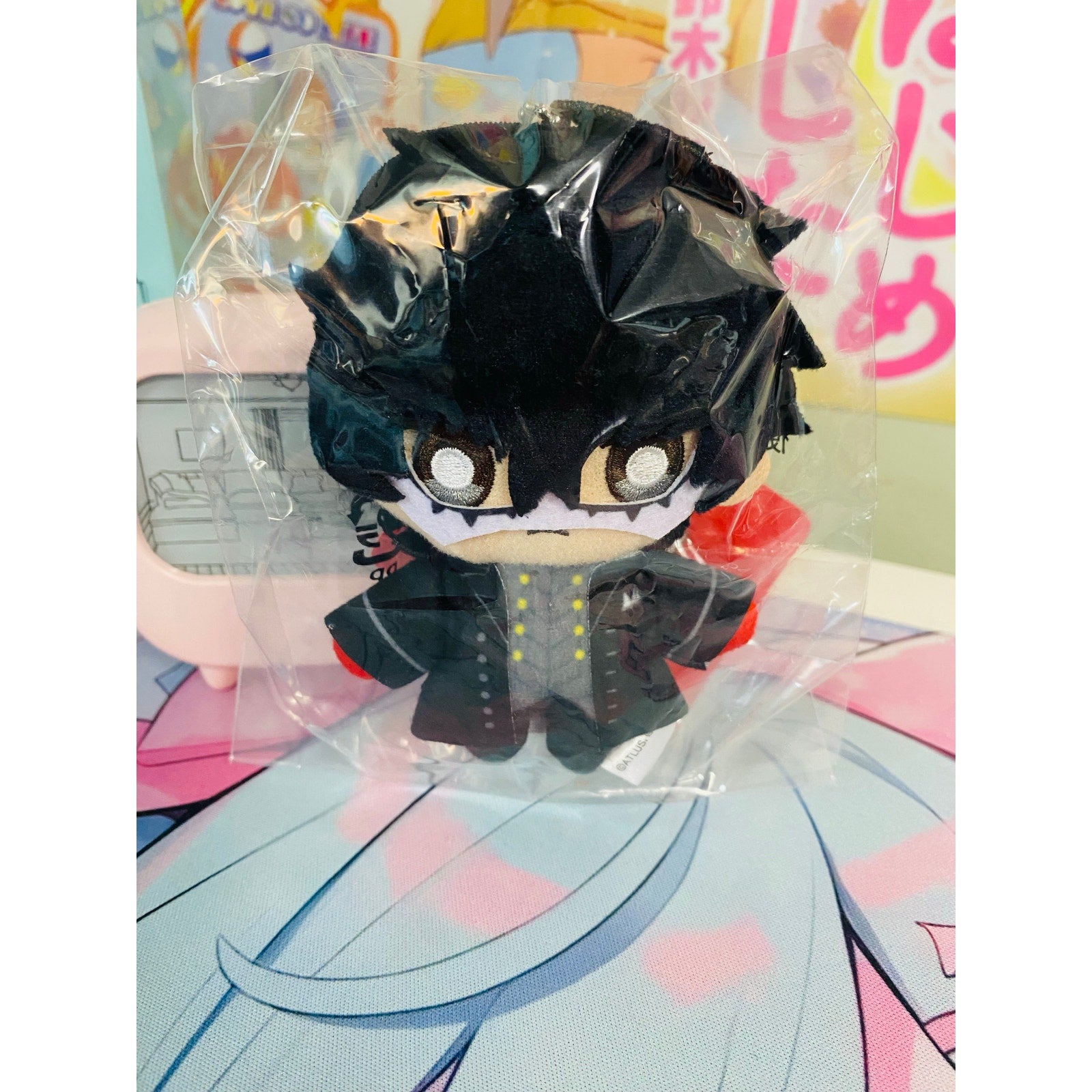 P5R Persona Plush Keychain Nui Mascot Joker