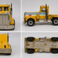 Vintage Matchbox Peterbilt PACE Construction Truck Yellow Die-Cast 1981 Macau