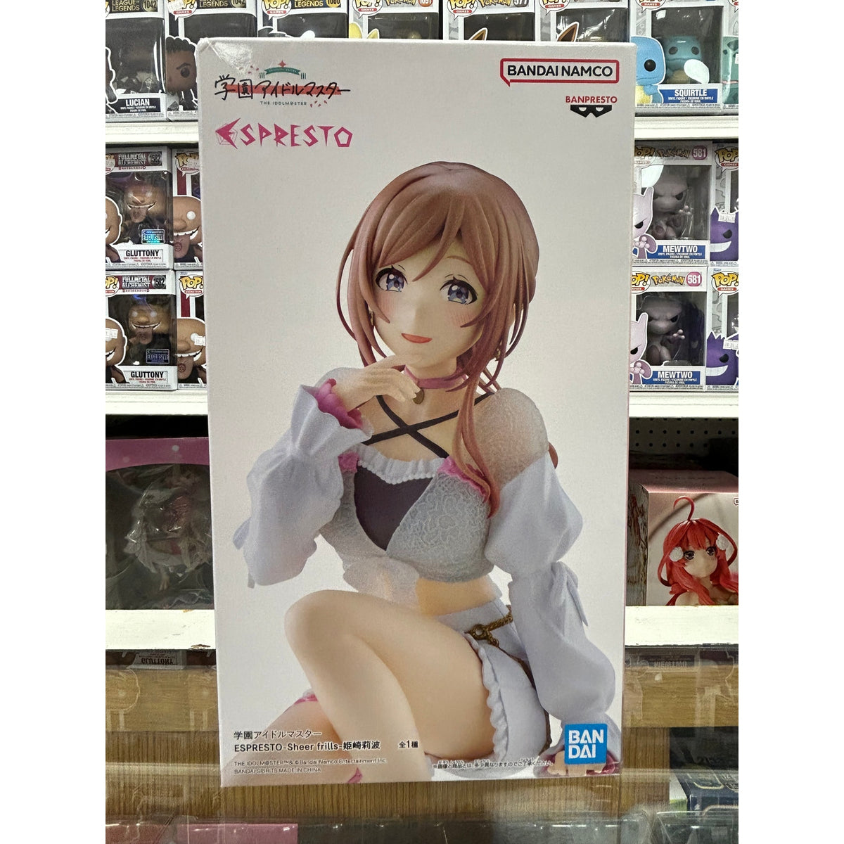 Gakuen Idolmaster Rina Himesaki ESPRESTO Sheer Frills Figure – Banpresto