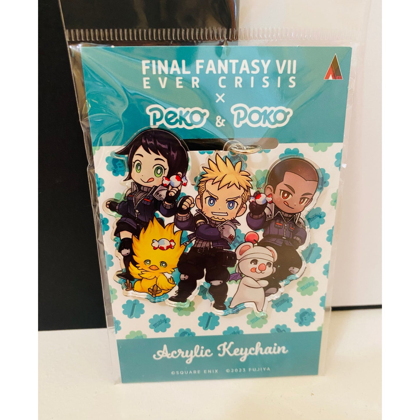 Final Fantasy VII Ever Crisis x Peko&Poko Acrylic Keychain First Soldier