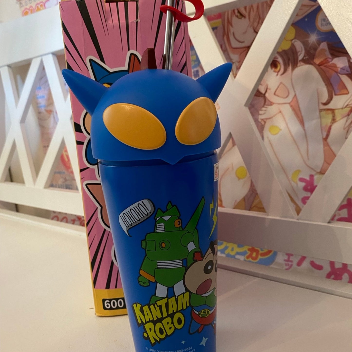 Crayon Shin-Chan x Mtutu Action Mask Stainless Steel Tumbler