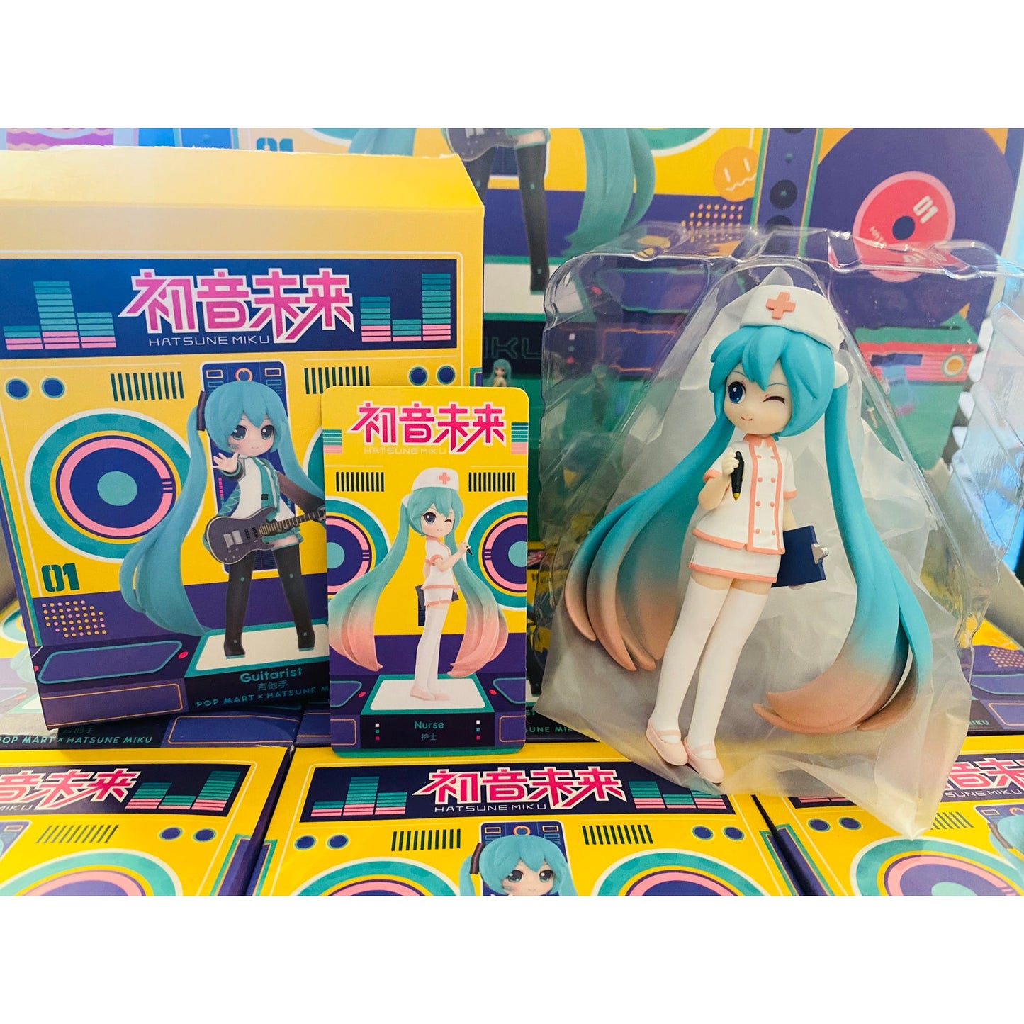 Caja sorpresa de la serie de carreras de Hatsune Miku de Pop Mart x Piapro “Nurse”