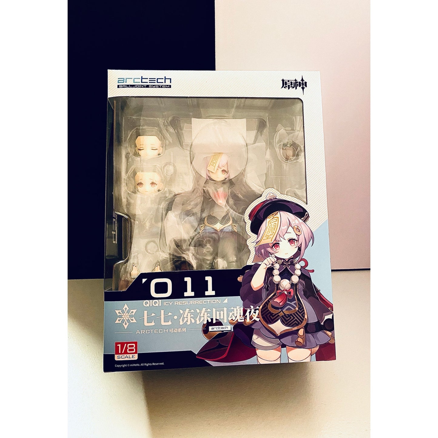 ARCTECH Posable Series Genshin Impact Qiqi: Icy Resurrection Ver. 1/8 Posable Figure