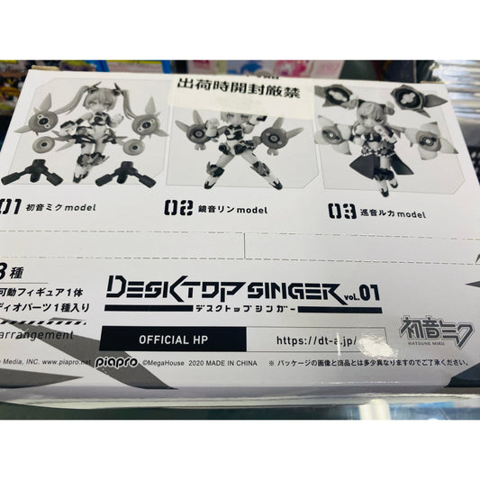 Desktop Singer Hatsune Miku Series Set of All Three Types