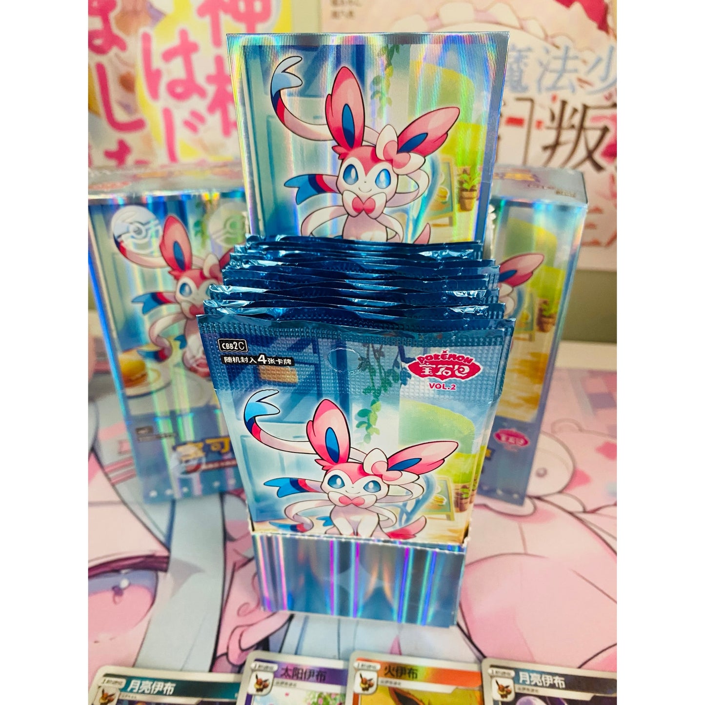 Pokemon TCG: Eeveelutions Gem Booster Pack JAPANESE Ver.