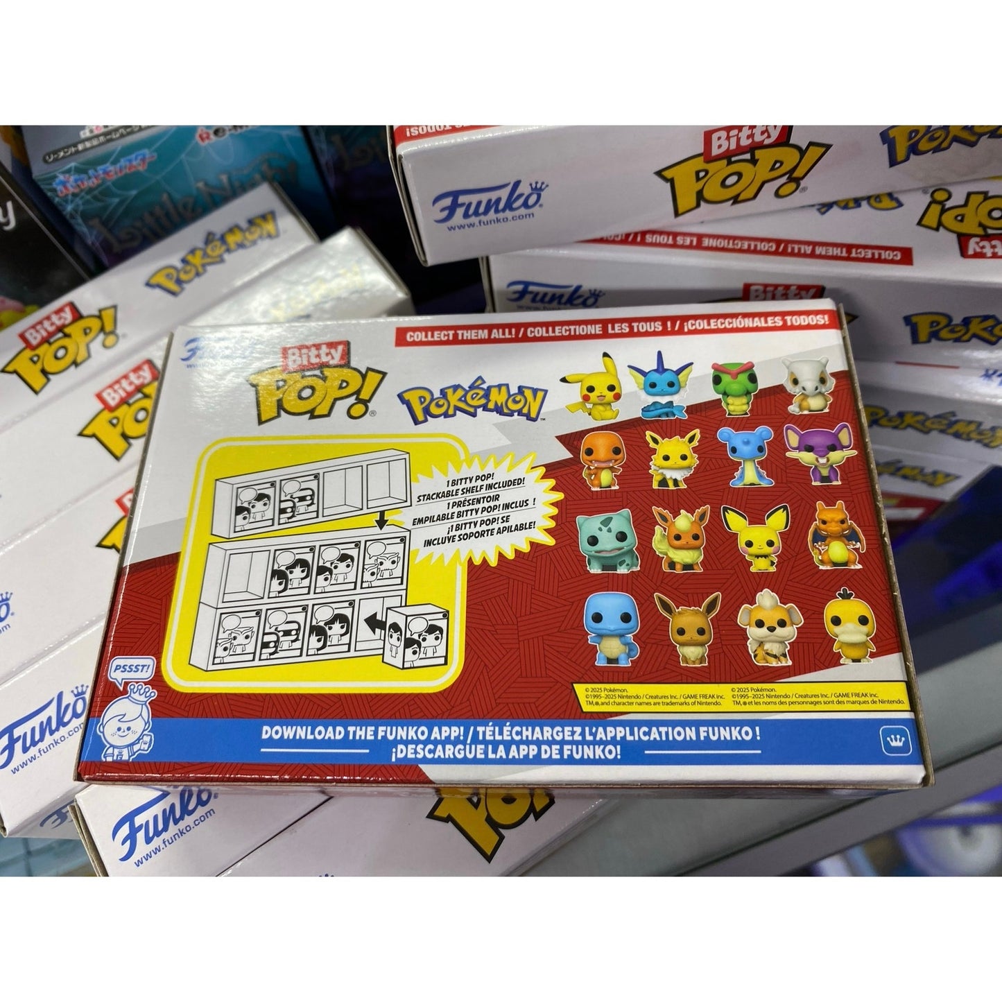 Funko Bitty POP Pokemon Pikachu Mini Figure 4-pk
