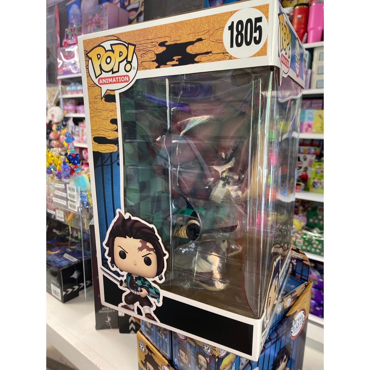 Demon Slayer Tanjiro Kamado Jumbo 10-Inch Funko Pop! Vinyl Figure #1805
