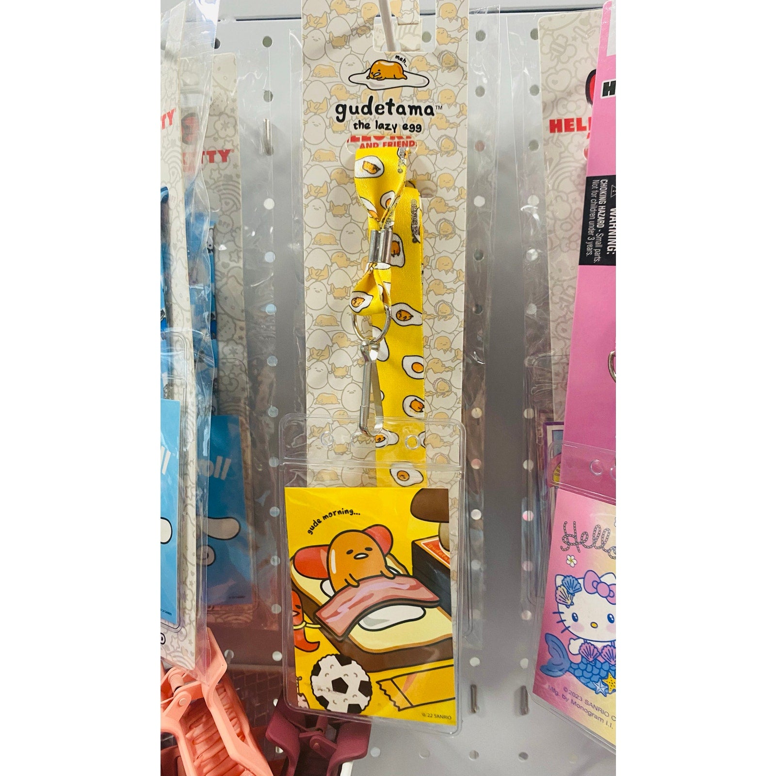 Gudetama The Lazy Egg Lanyard