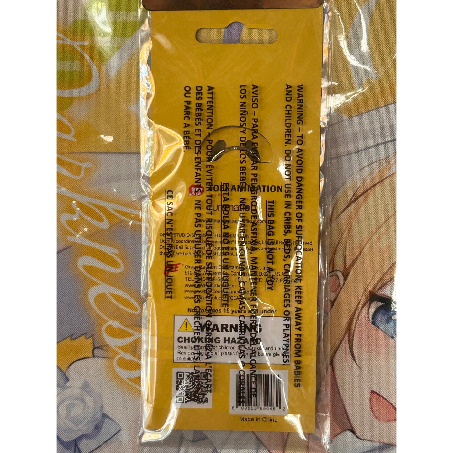 Dragon Ball Super Krillin PVC Keychain