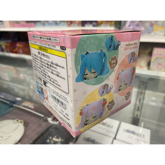 Hatsune Miku Series Ohiruneko More Plus Mini Figure 2023 Sakura Miku Sleeping