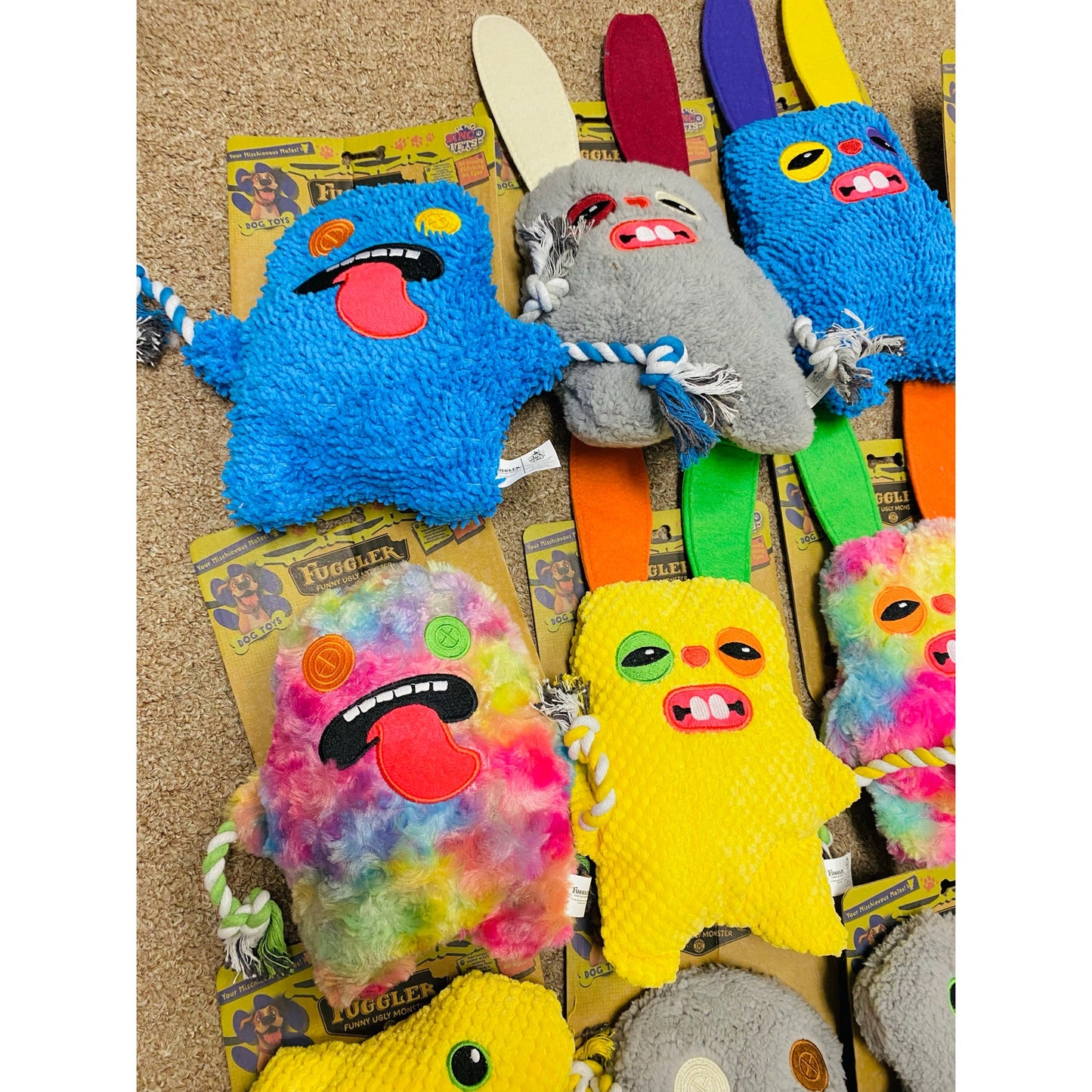 ZURU Fuggler Dog Toy With Rop