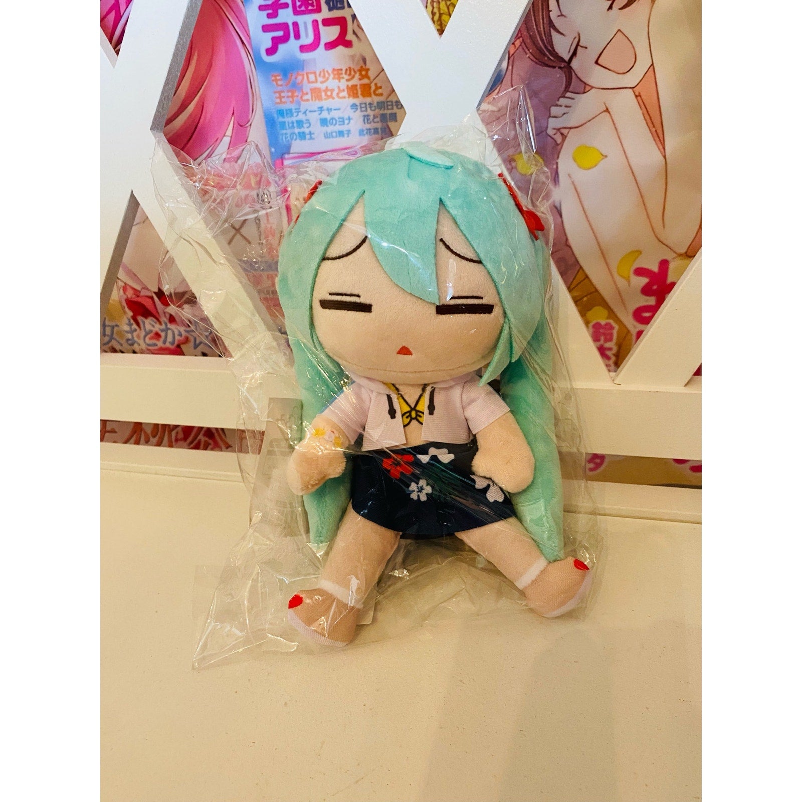 Hatsune Miku Durugurumi Summer Ver Plush w/ Glasses