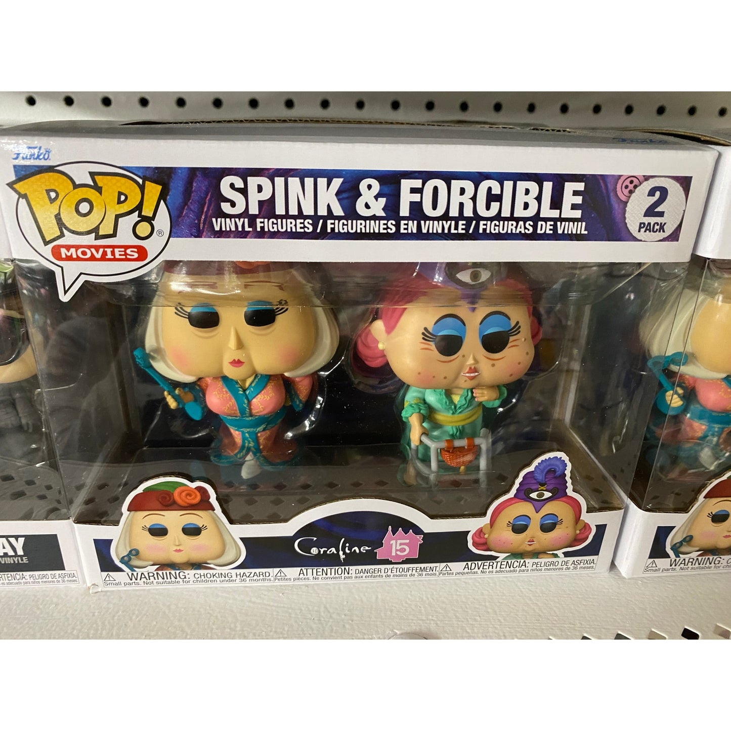 Funko Pop Spink & Forcible Coraline