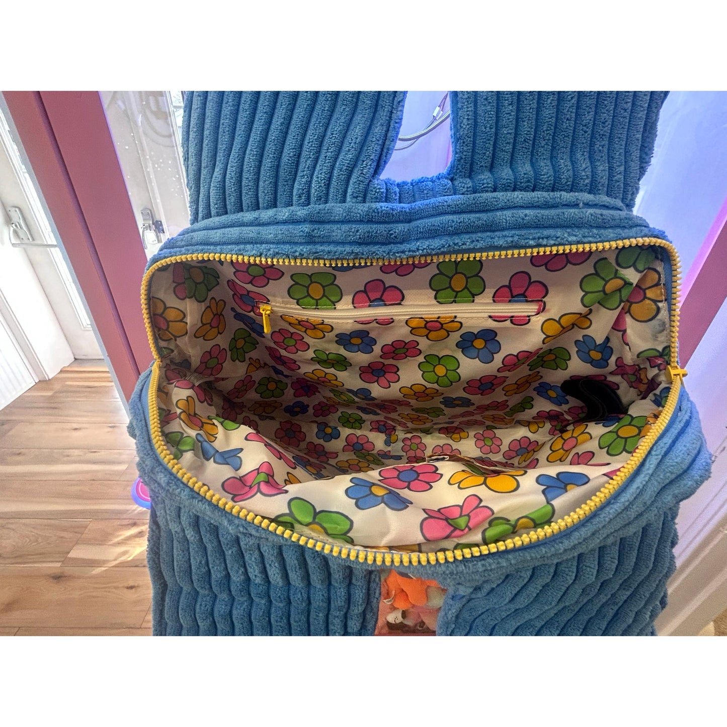 Miffy Oversized Corduroy Crossbody Tote Bag