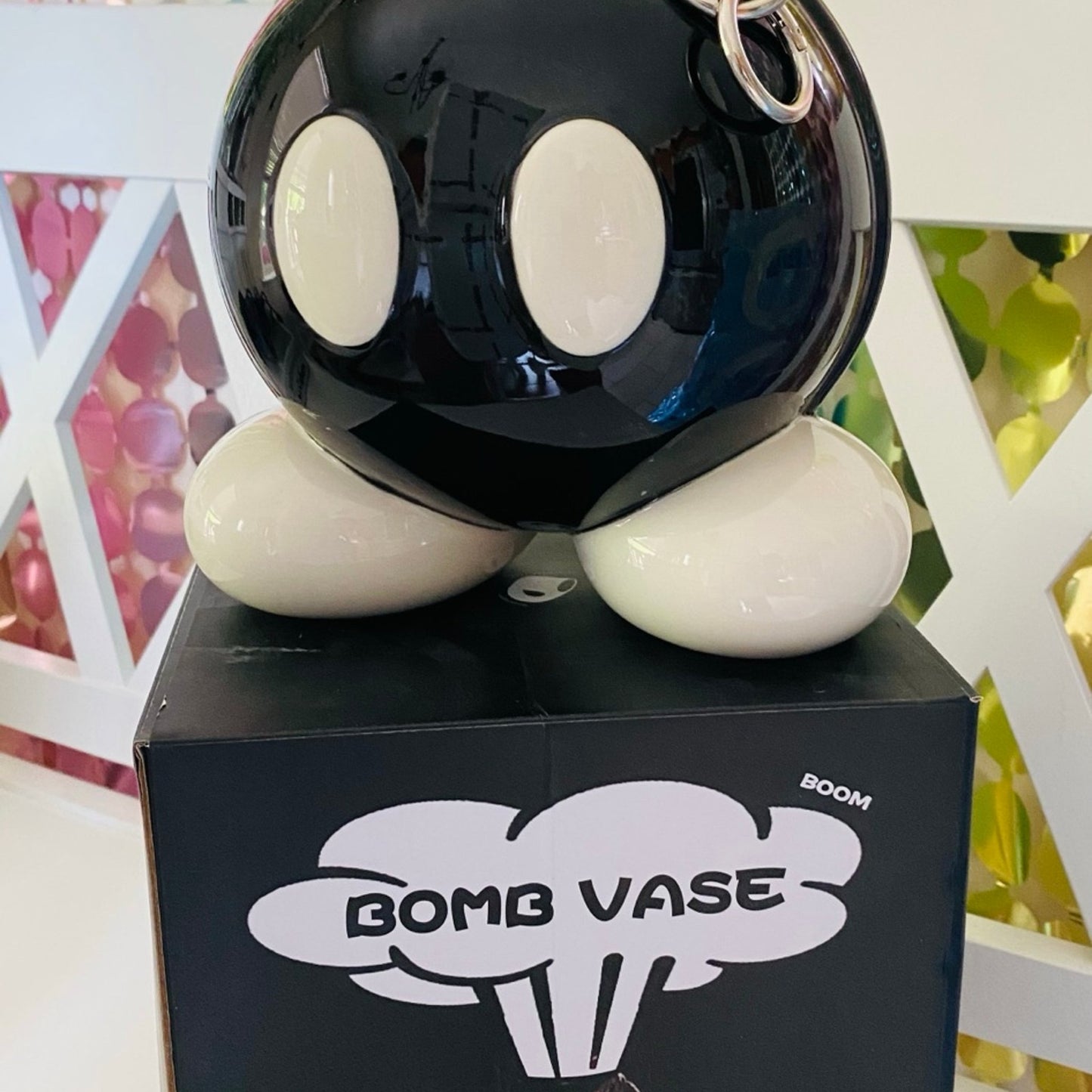 Large Bomb Vase