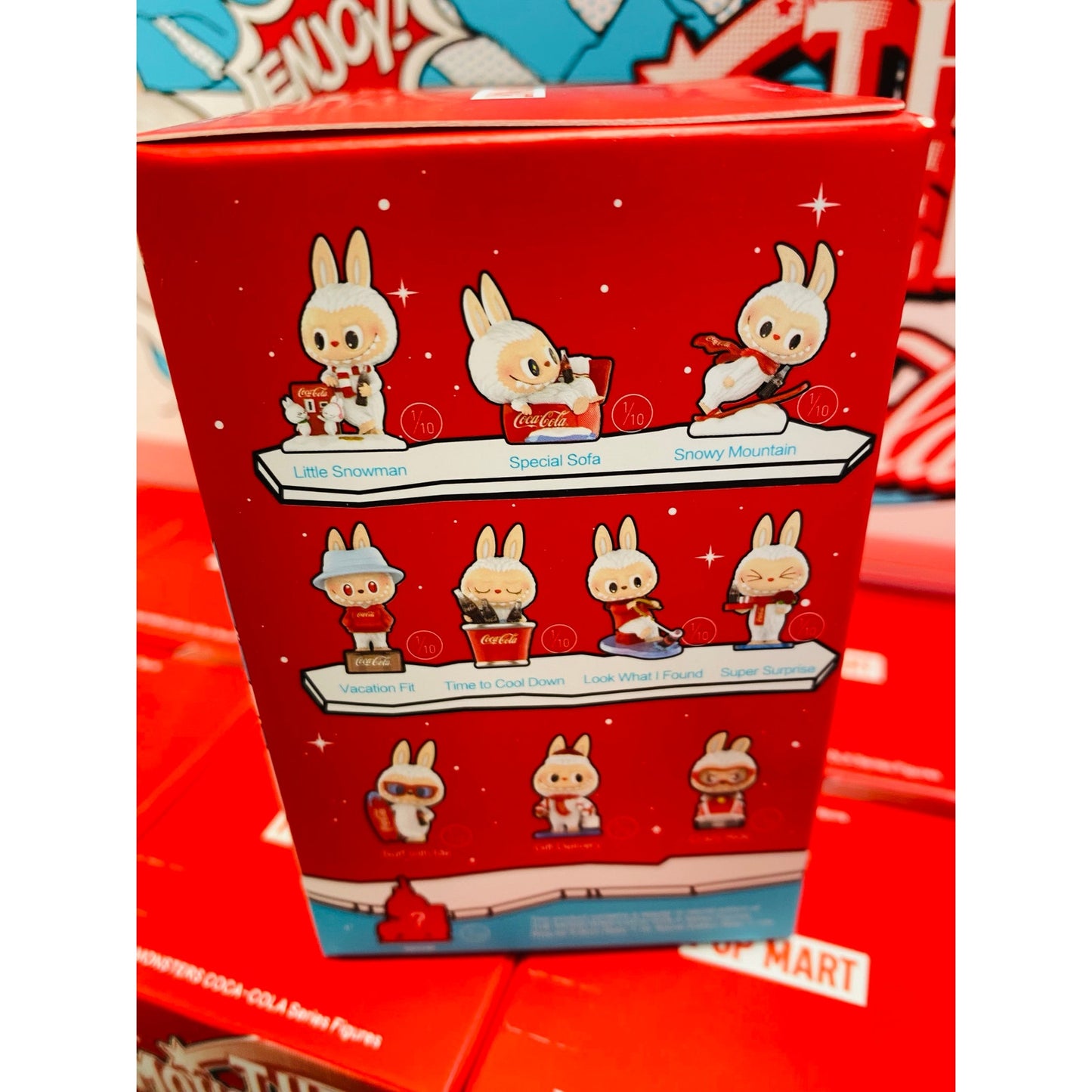 POP MART The Monsters Labubu Coca-Cola Series Blind Box Figures