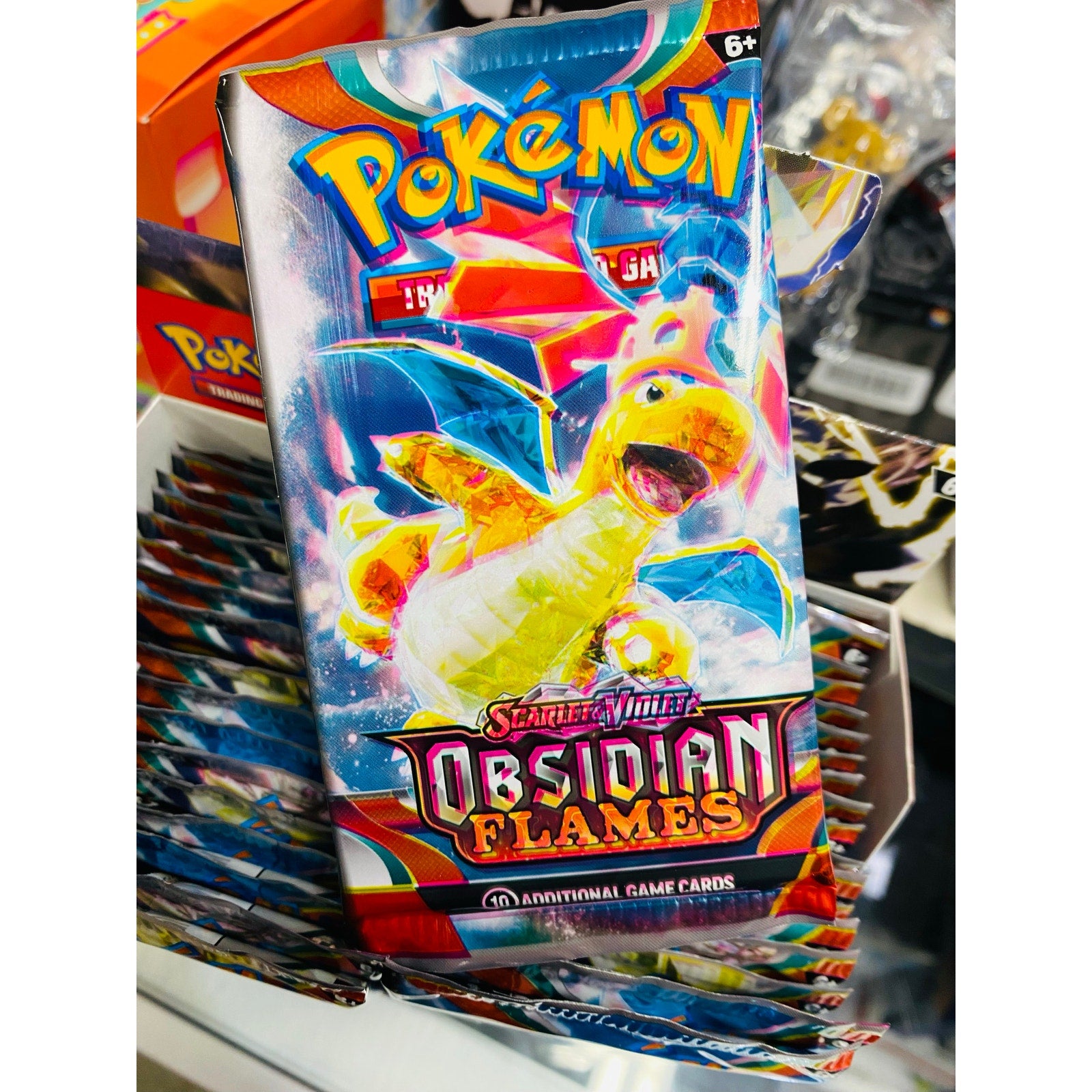 pokémon tcg scarlet & violet obsidian flames booster box Pokemon Pack – FRUITS One PIece and Vespiquen with different Base Set Booster Box One Box:Scarlet&Violet Journey Collect Gift Box