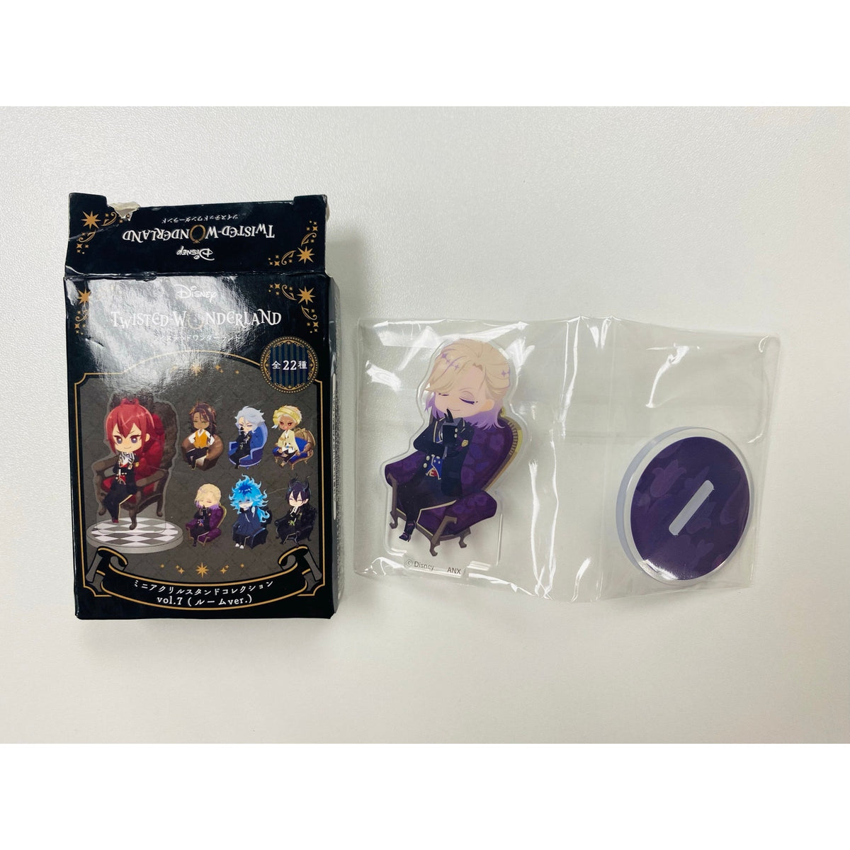 Disney Twisted-Wonderland Vil Schoenheit Mini Acrylic Stand Room Ver. 2024