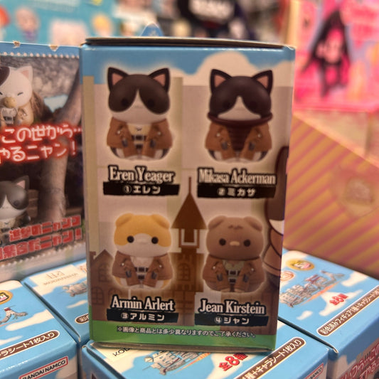 Attack on Titan Mega Cat Project Blind Box