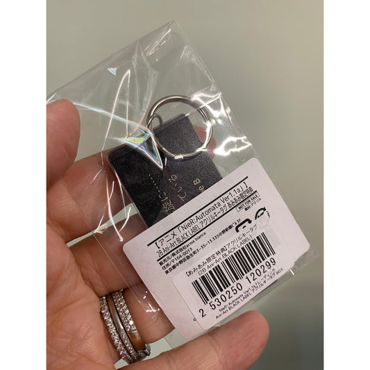 Nier: Automata 2b BONUS Acrylic Keychain Black Label Key Tag
