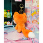 Kawaii Chibi Red Fox Plush Keychain Bag Clip